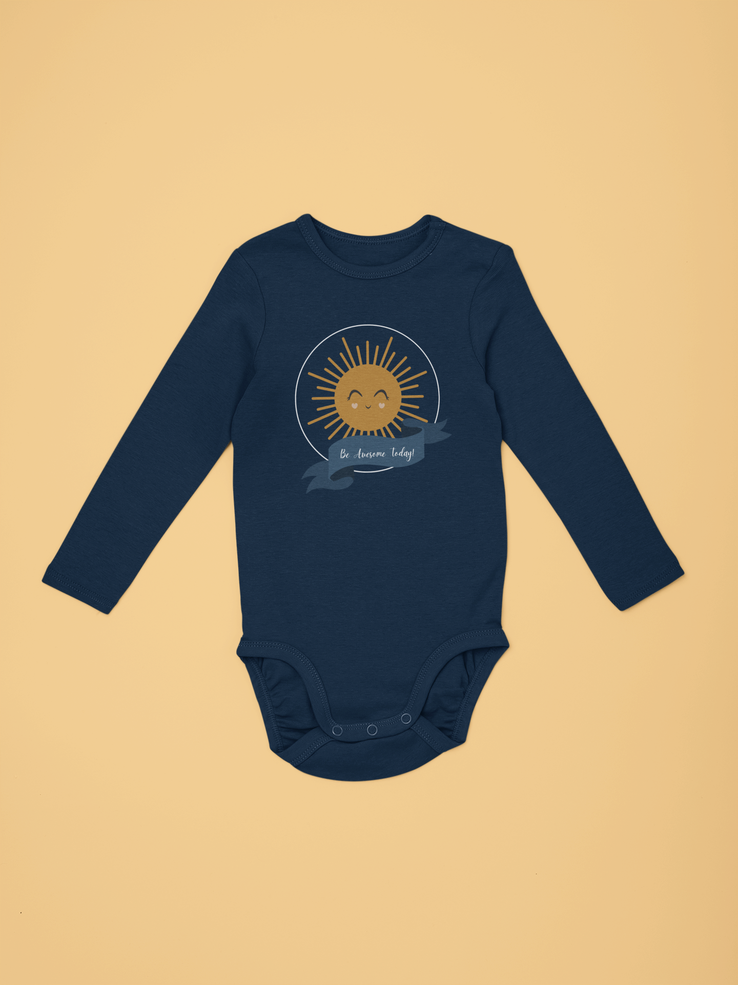 Sunshine Smiles Infant Long Sleeve Bodysuit