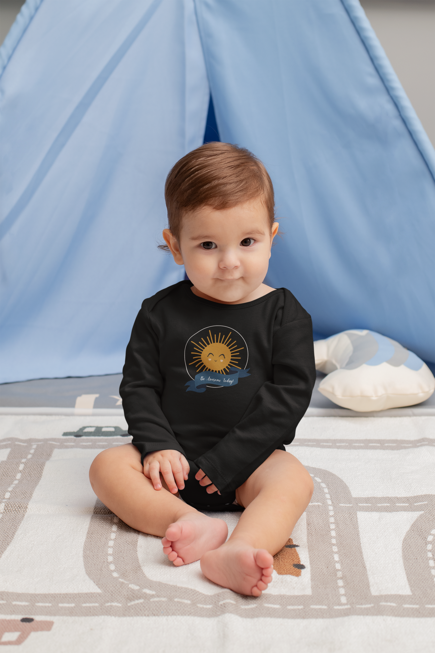 Sunshine Smiles Infant Long Sleeve Bodysuit