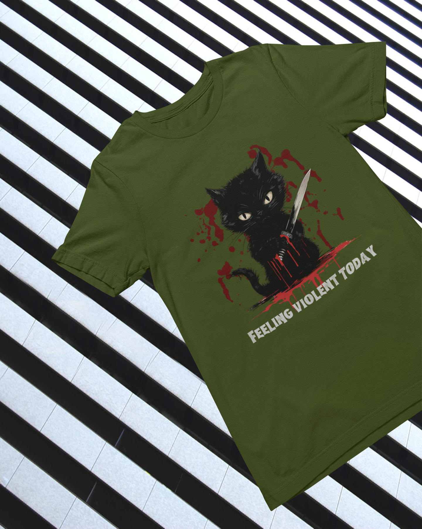 Feeling Violent Today Women's Relaxed T-Shirt - Soft and Comfortable Tee for Effortless Style