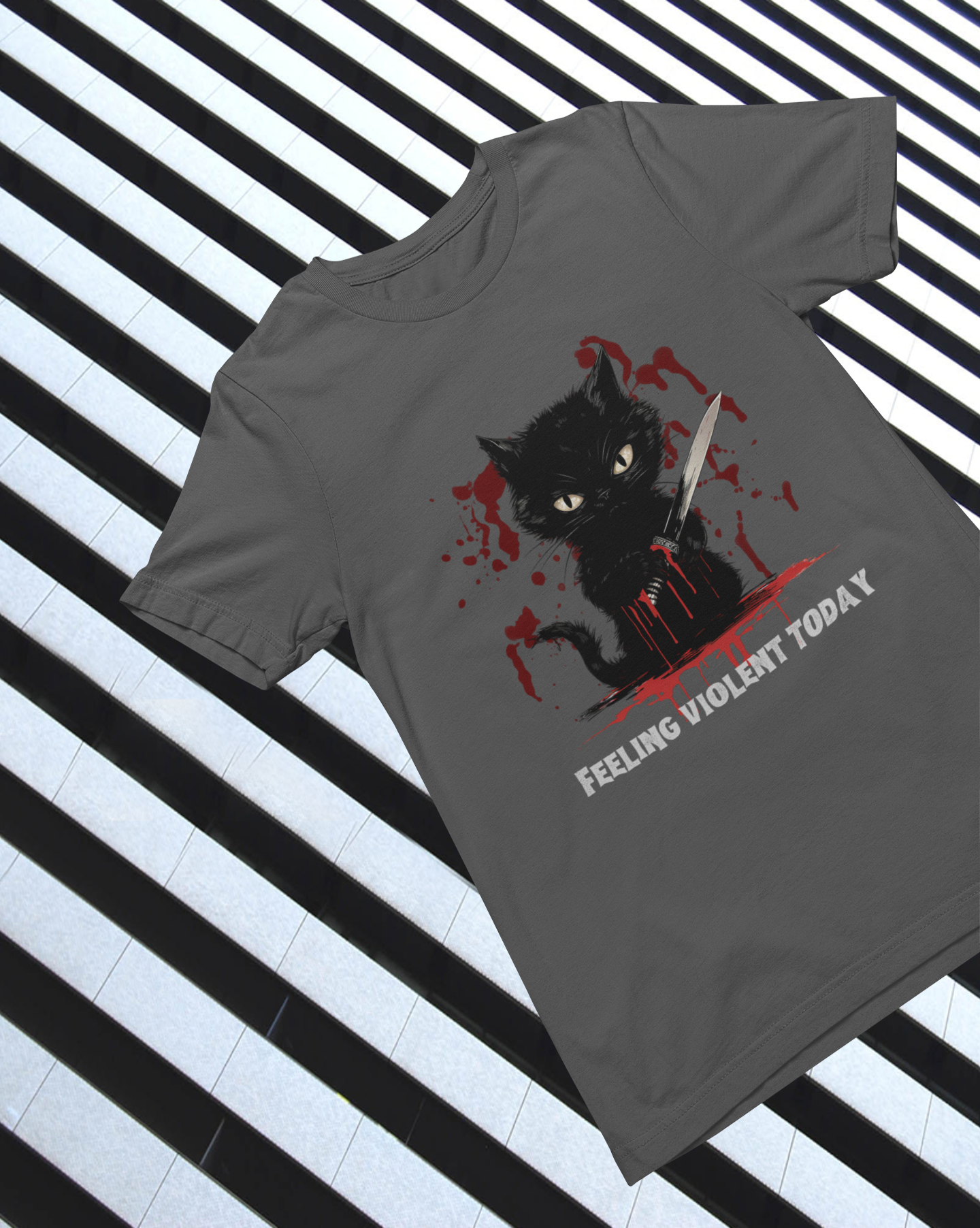 Feeling Violent Today Women's Relaxed T-Shirt - Soft and Comfortable Tee for Effortless Style