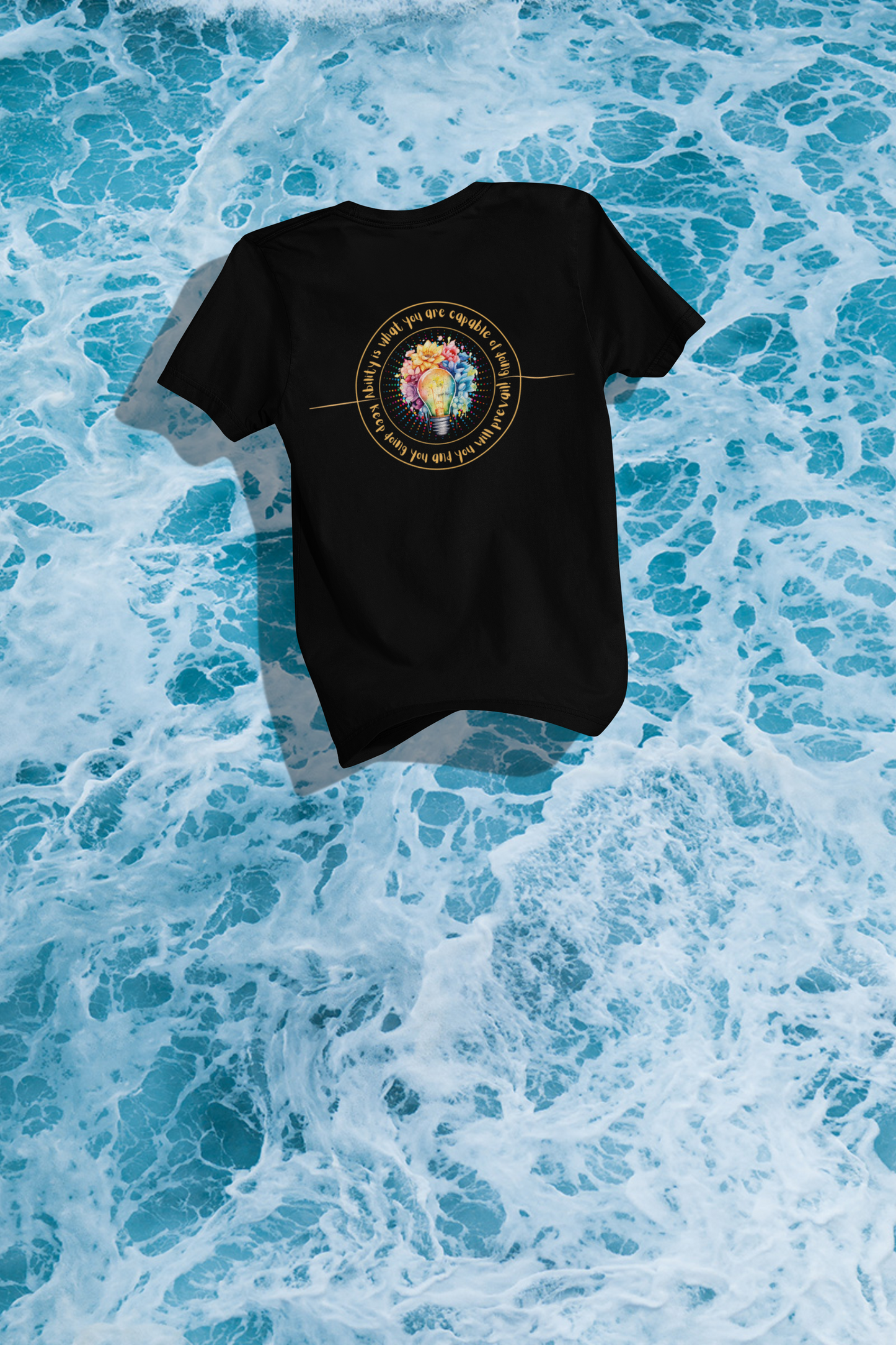 Sustainable Style: Ability is Capable Recycled Organic T-Shirt for All Genders