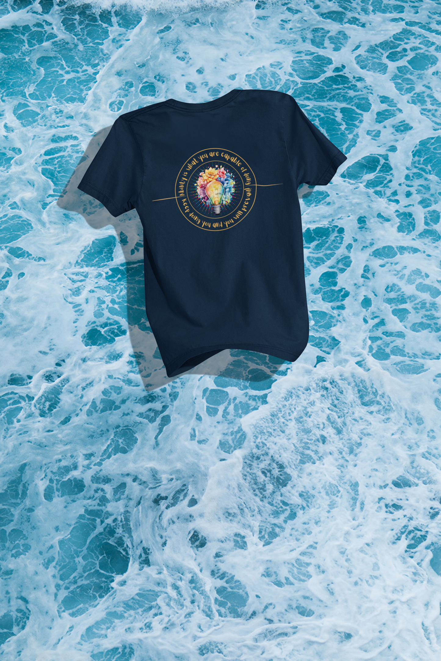 Sustainable Style: Ability is Capable Recycled Organic T-Shirt for All Genders
