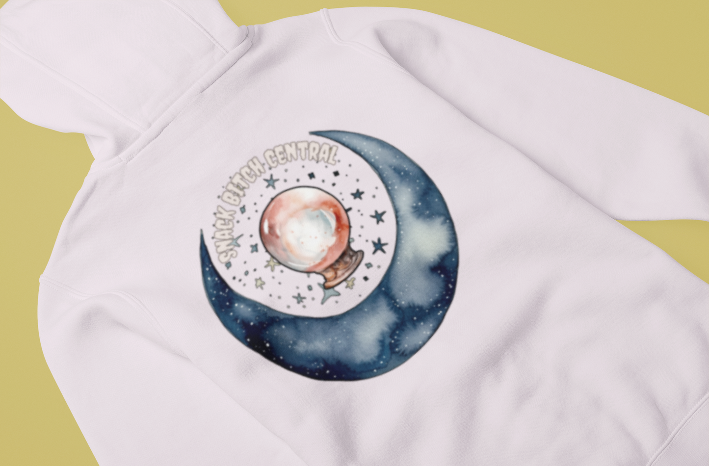 Get Comfy and Show Off Your Personality with our Snack B*tch Unisex College Hoodie - Perfect for Everyday Wear!