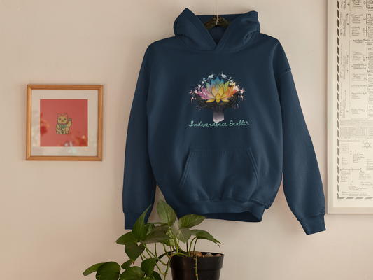 Neurodiversity Empowerment Unisex College Hoodie | DSP Support | Independent Living