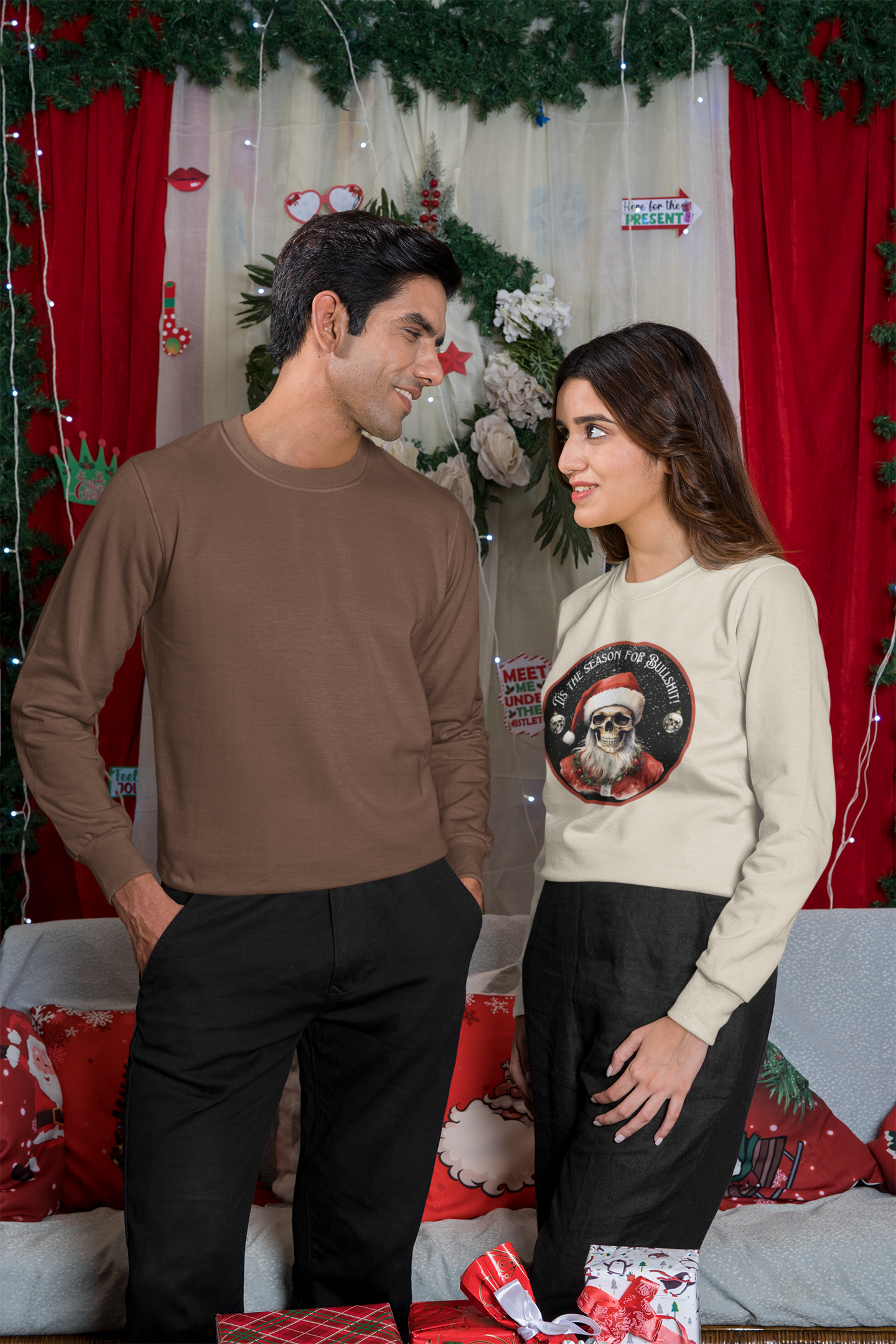 Experience Ultimate Comfort with our Ethically Made Unisex Heavy Blend Crewneck Sweatshirt