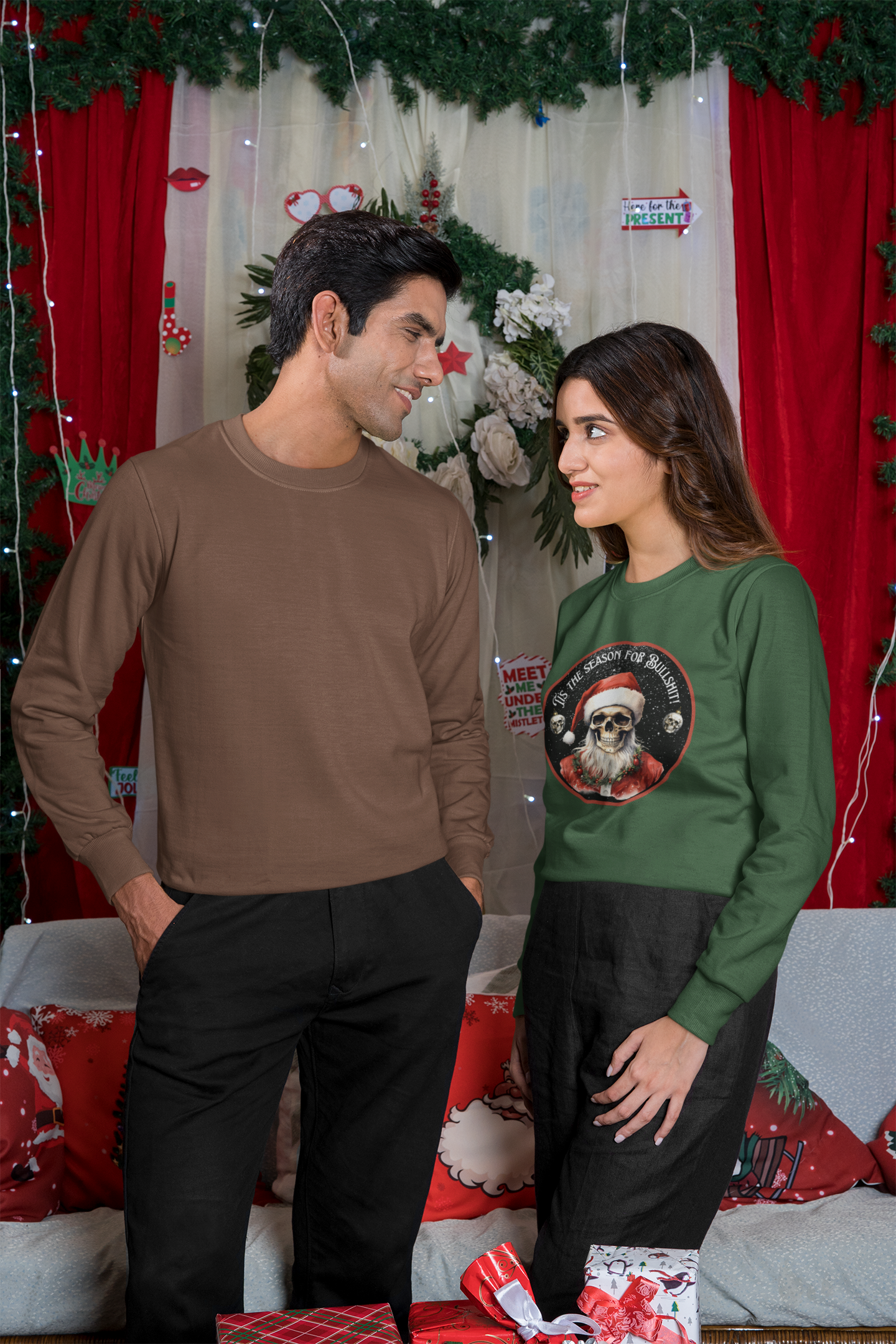 Experience Ultimate Comfort with our Ethically Made Unisex Heavy Blend Crewneck Sweatshirt