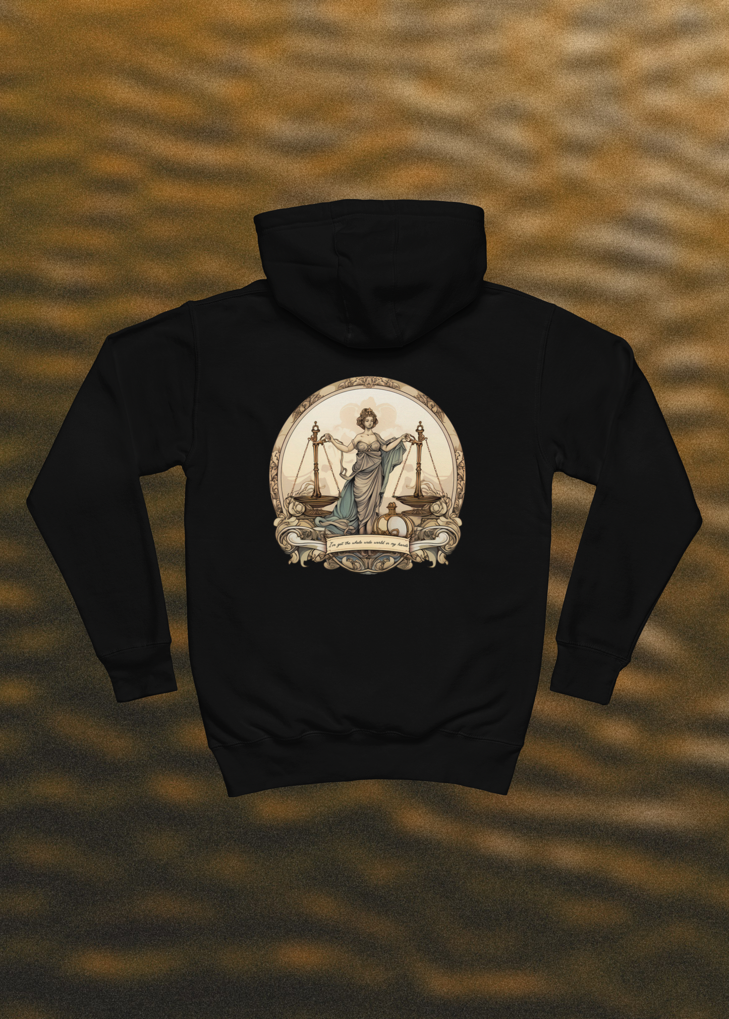 Libra Scales: Balance of Style Unisex College Hoodie