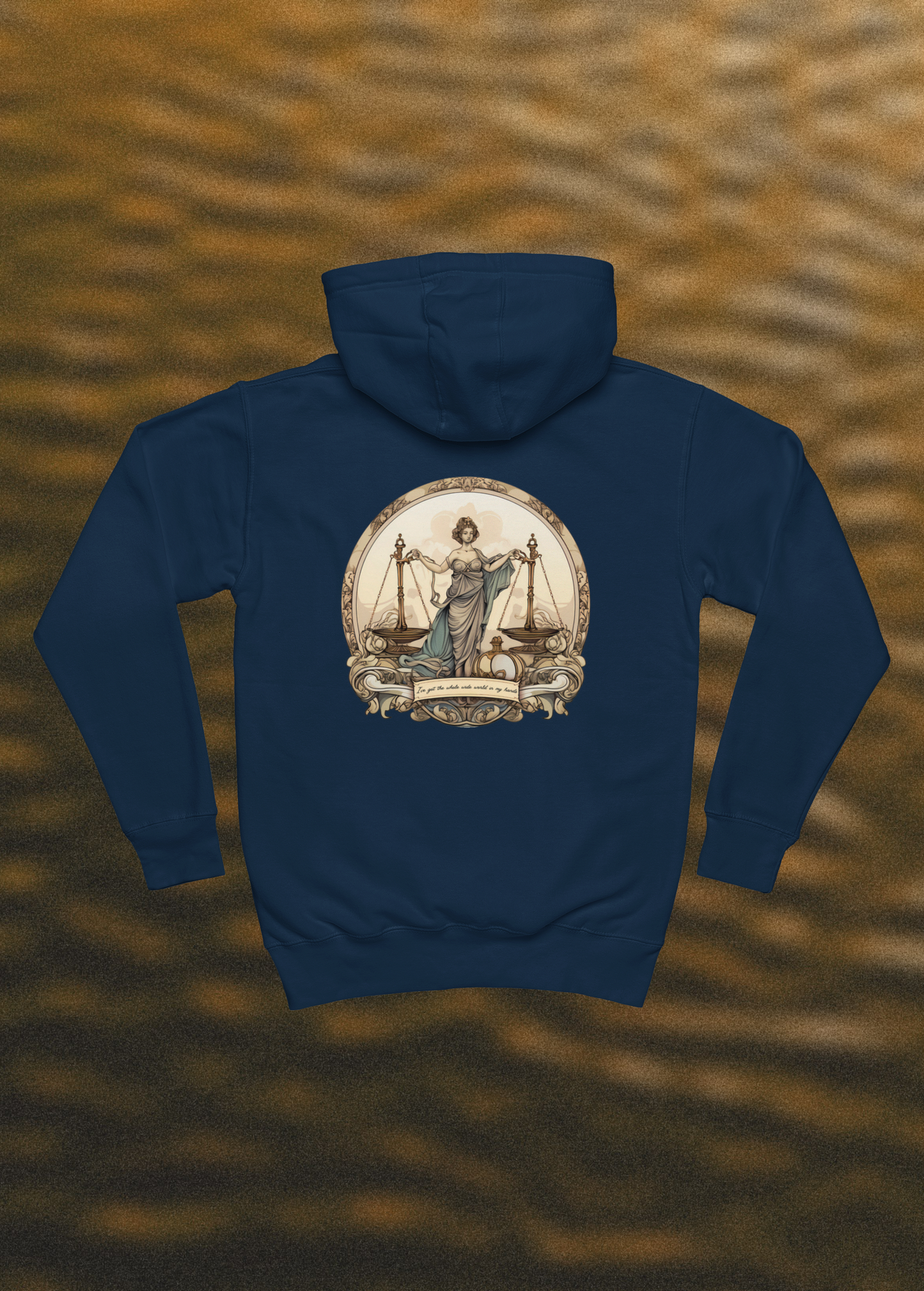 Libra Scales: Balance of Style Unisex College Hoodie