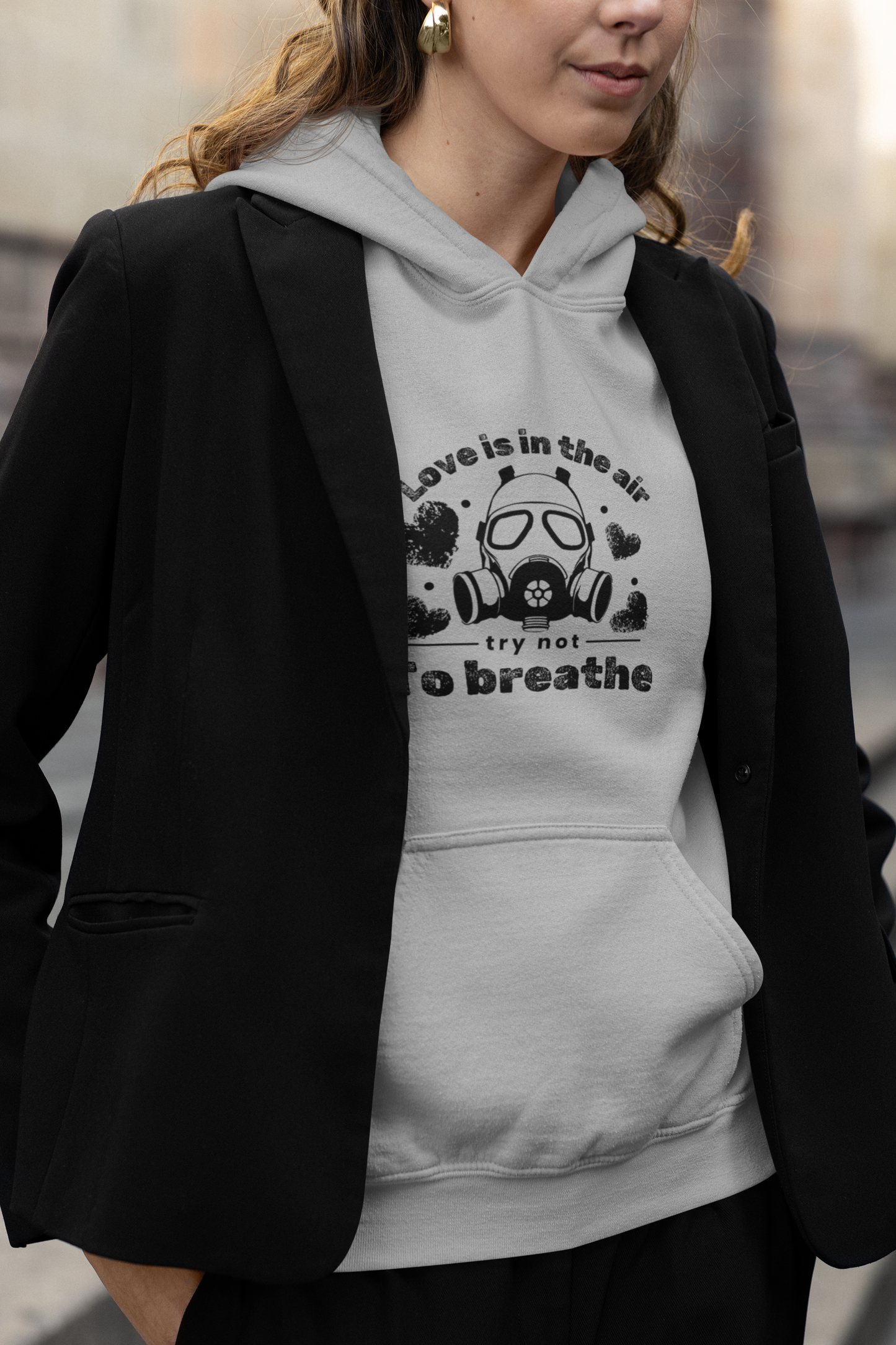 Love in the Air Unisex College Hoodie
