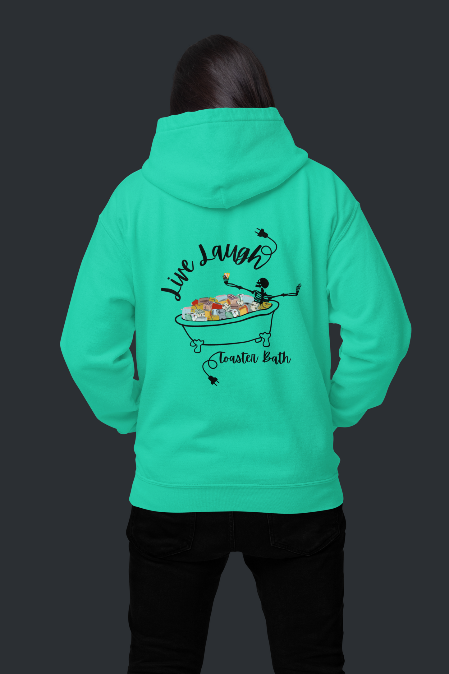 Live Laugh Cozy & Stylish Unisex Hooded Sweatshirt