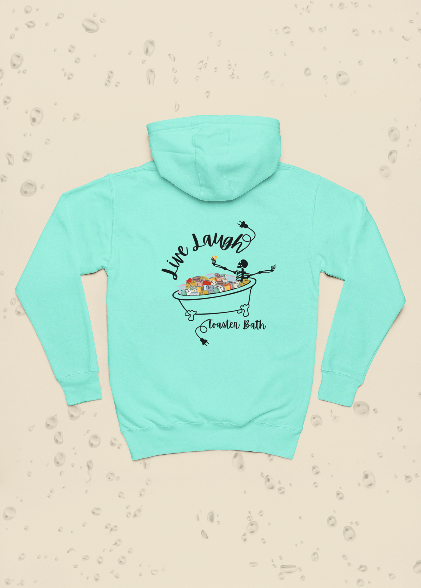 Live Laugh Cozy & Stylish Unisex Hooded Sweatshirt