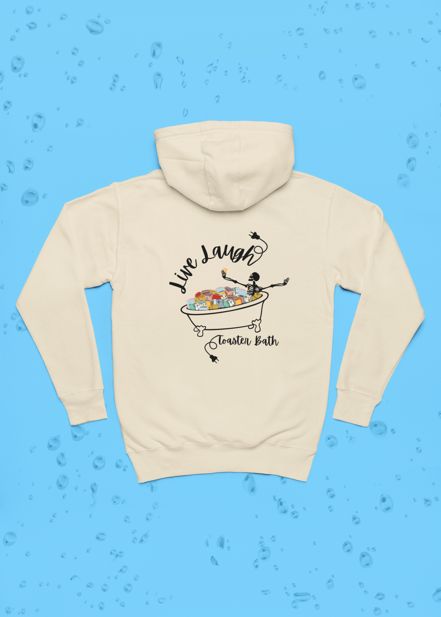 Live Laugh Cozy & Stylish Unisex Hooded Sweatshirt