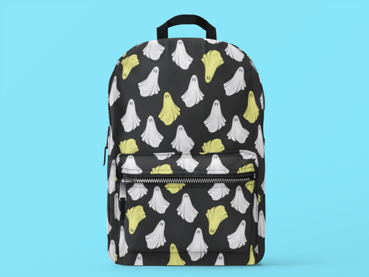 Ghost Printed Luxe Backpack
