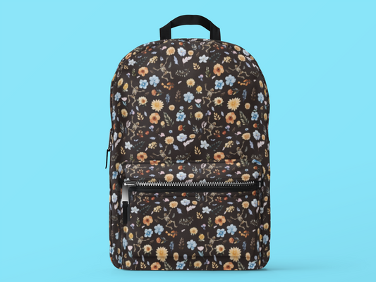 Spring Blooms & Bone Vibes Backpack