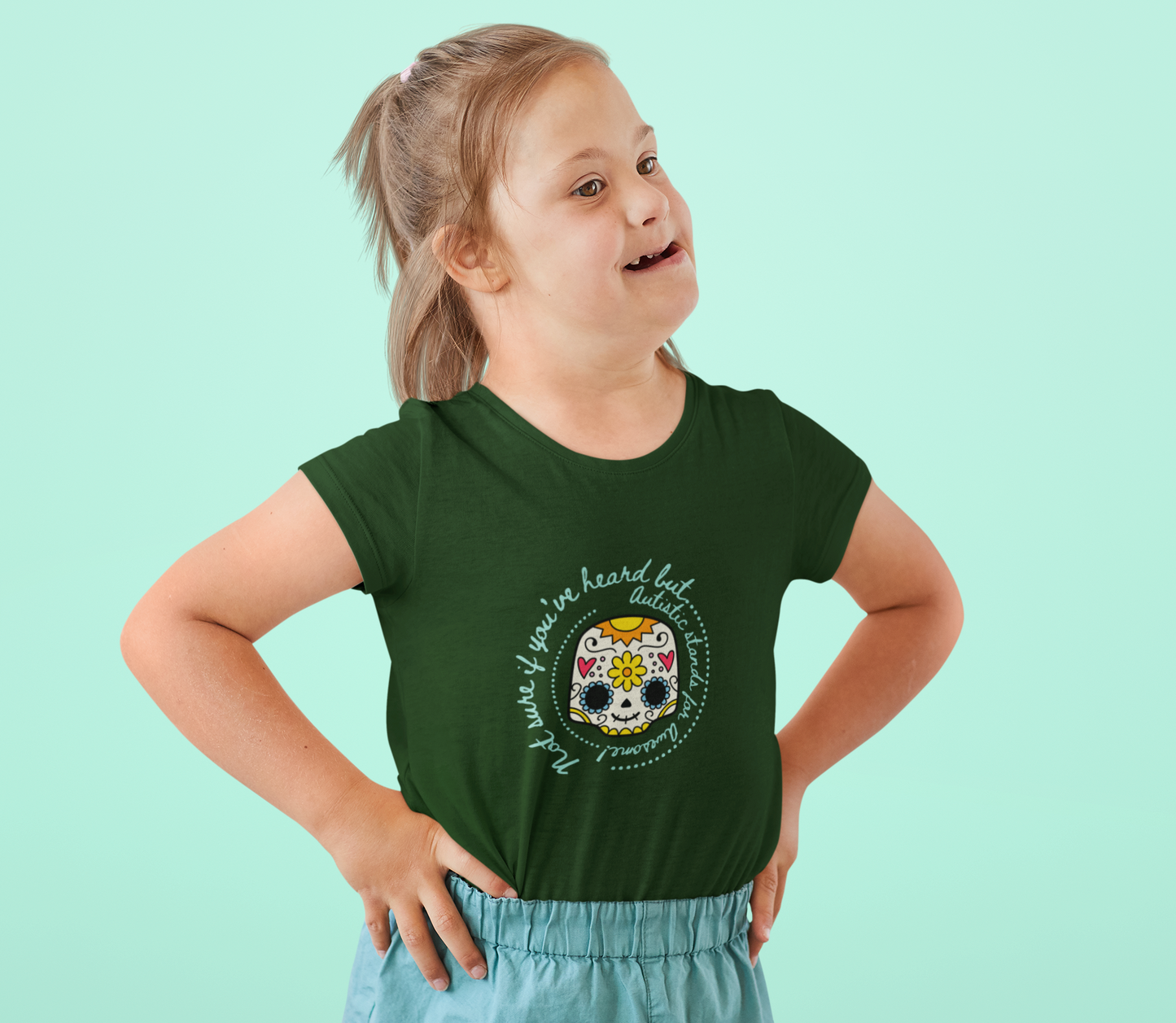Neurodiversity Youth Tee for Positive Minds