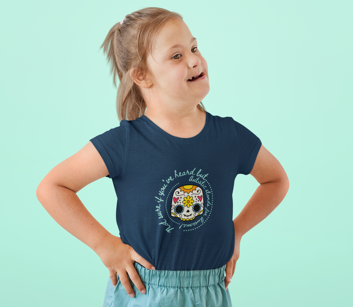 Neurodiversity Youth Tee for Positive Minds