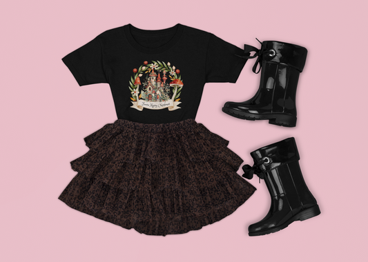 Kids' Fearie Merry Christmas Tee: Lightweight & Soft Short Sleeve Shirt with Custom Design