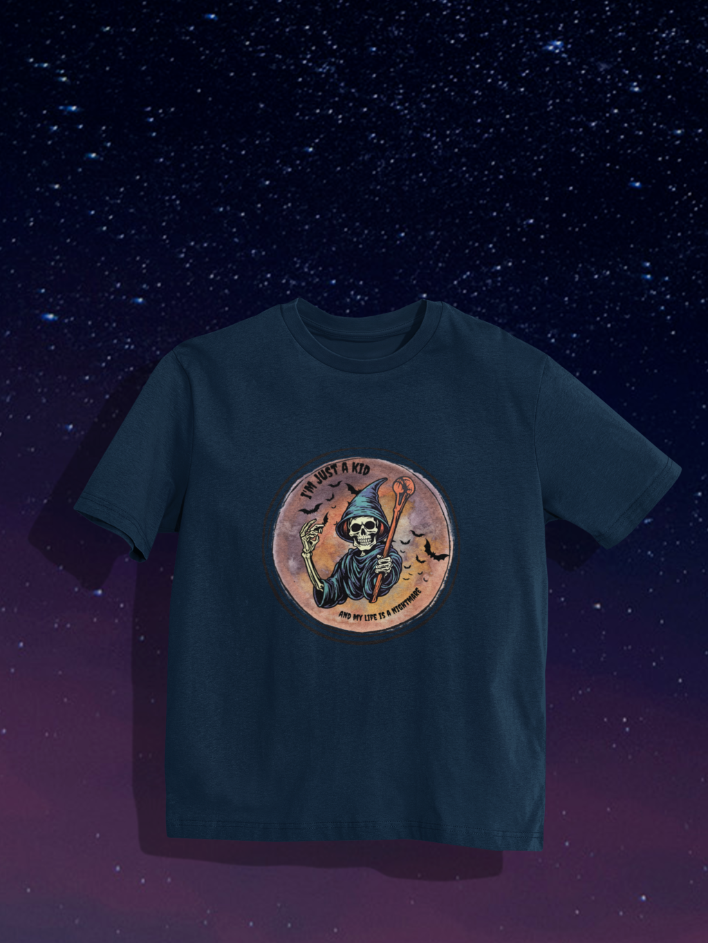 Adorable and Durable: Im Just A Kid Heavy Cotton™ Tee for Your Little Troublemaker