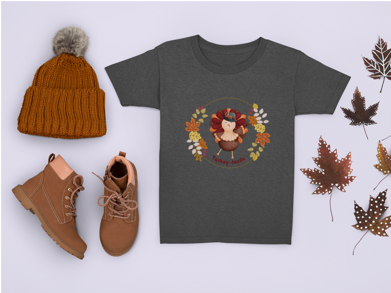 Turkey Tastic Youth Short Sleeve T-Shirt - Unique Design for Standout Style!