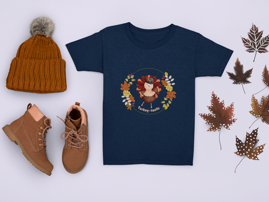 Turkey Tastic Youth Short Sleeve T-Shirt - Unique Design for Standout Style!