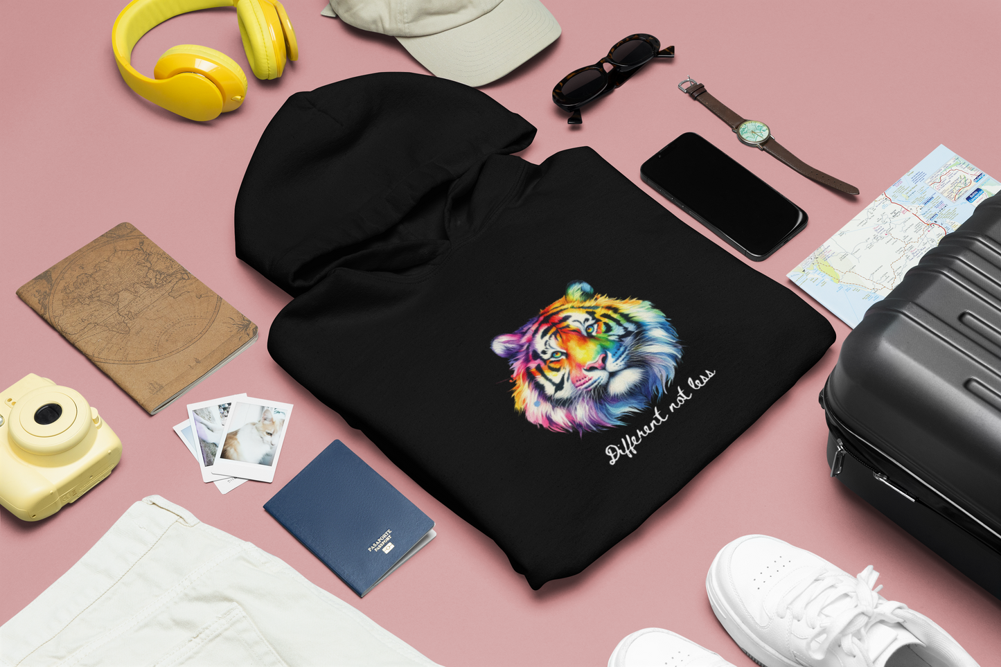 Different Not Less Children's Hoodie | Neurodiversity Design