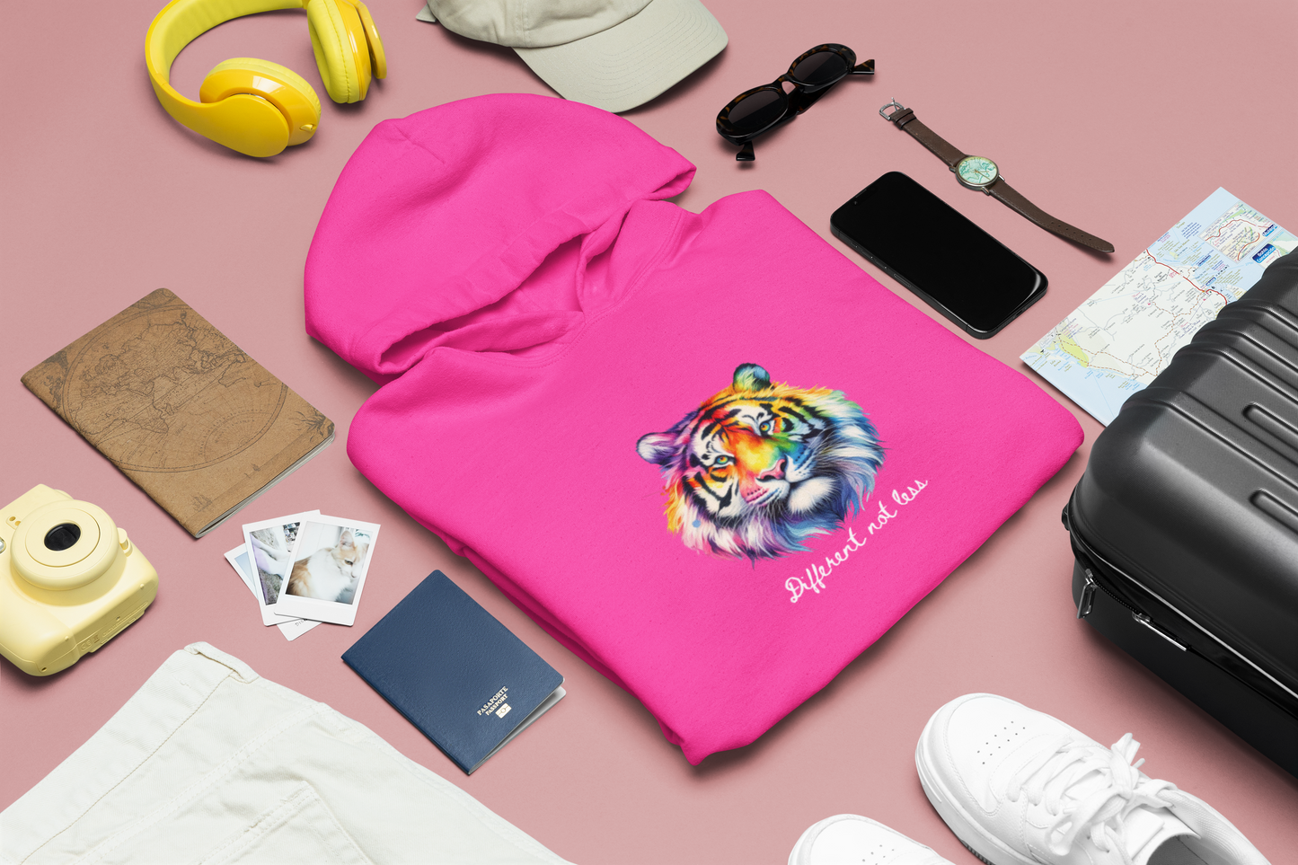 Different Not Less Children's Hoodie | Neurodiversity Design