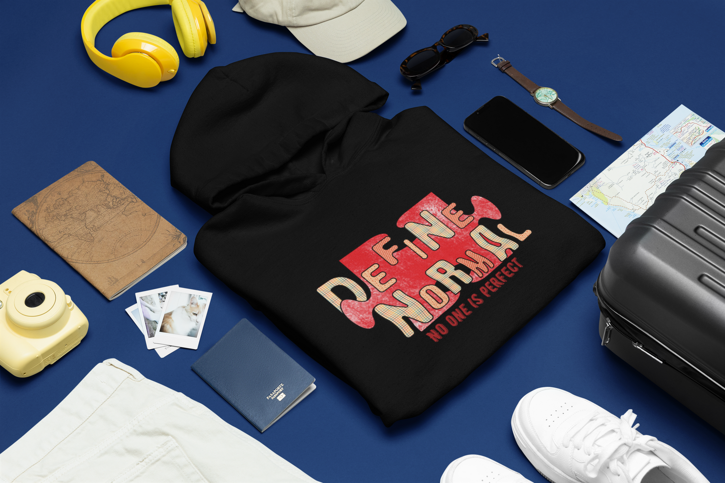 Experience Ultimate Comfort with Neurodiversity Youth Hoodie - Positive & Durable Design