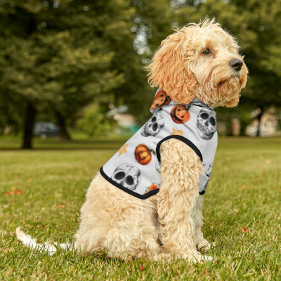 Custom Skull Pet Hoodie - Perfect Fit and Adorable Style for your furry friend!