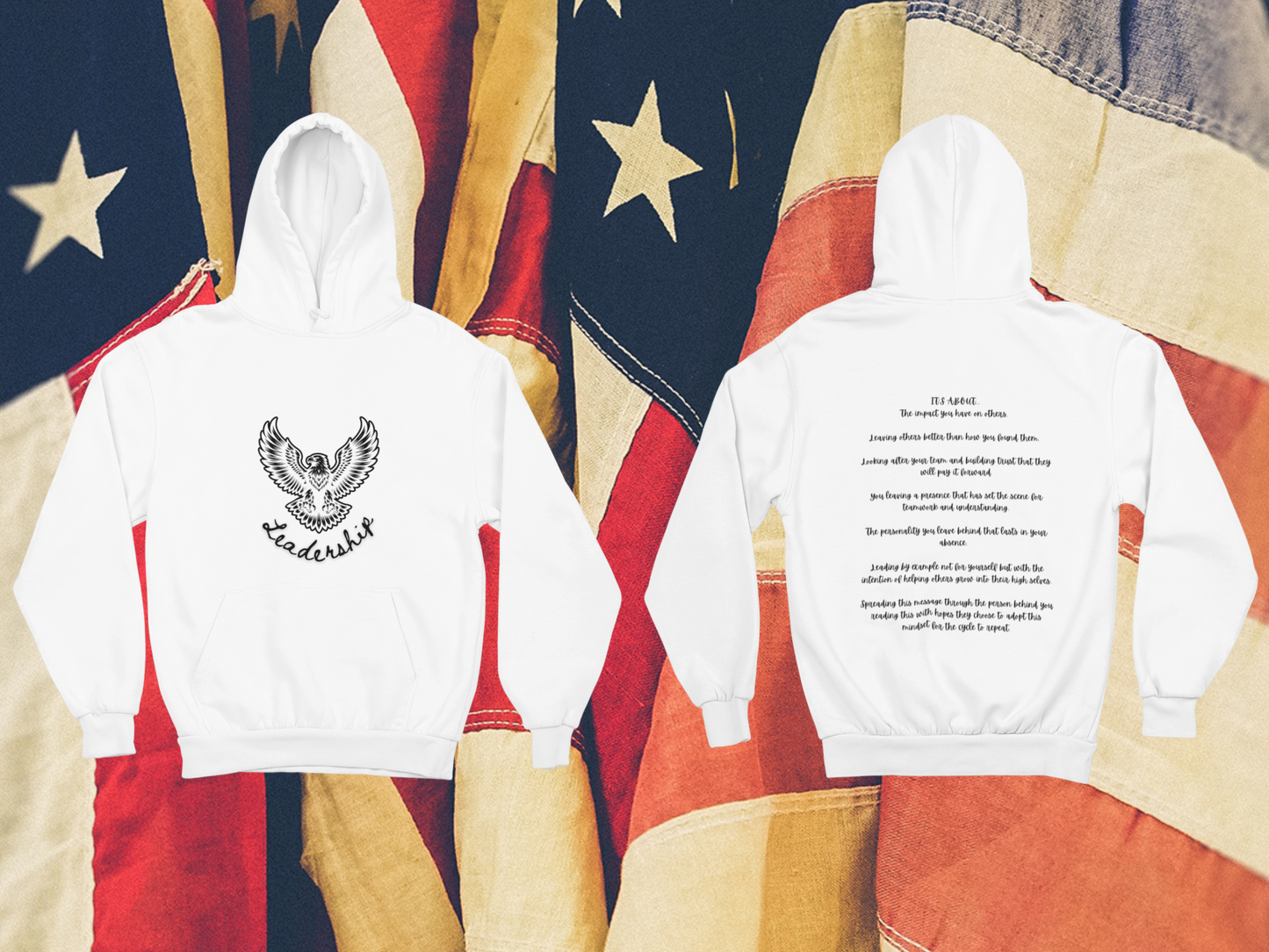 Leadership Unisex College Hoodie - Your Canvas for Style