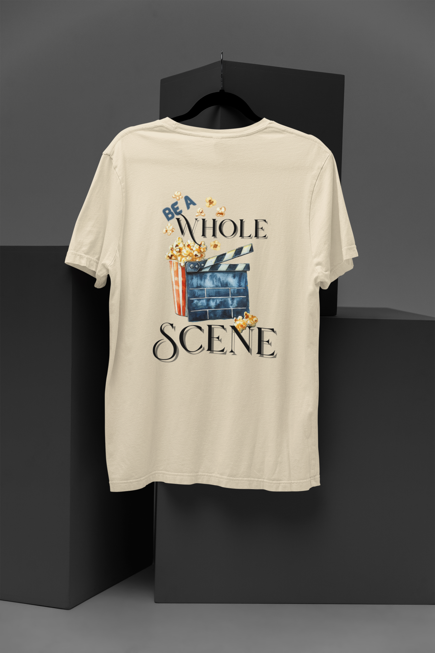 Cozy Comfort: USA-Made Unisex Short-Sleeve Jersey T-Shirt – Movie Night Essential!