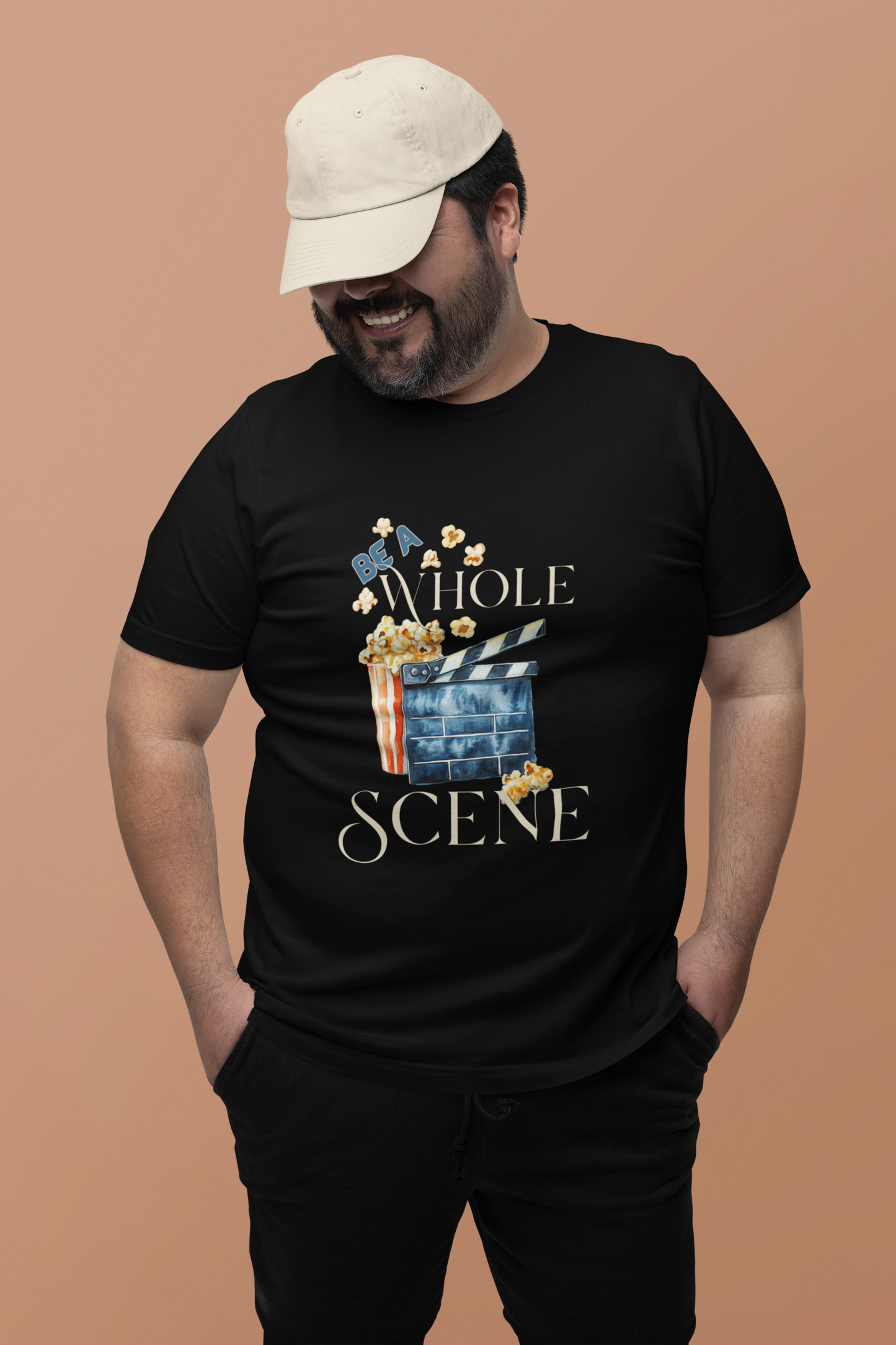 Cozy Comfort: USA-Made Unisex Short-Sleeve Jersey T-Shirt – Movie Night Essential!