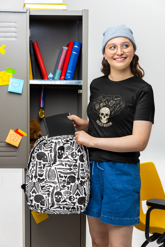 Edgy Skull Graphic Tee – Unisex Comfort for the Bold and Unique