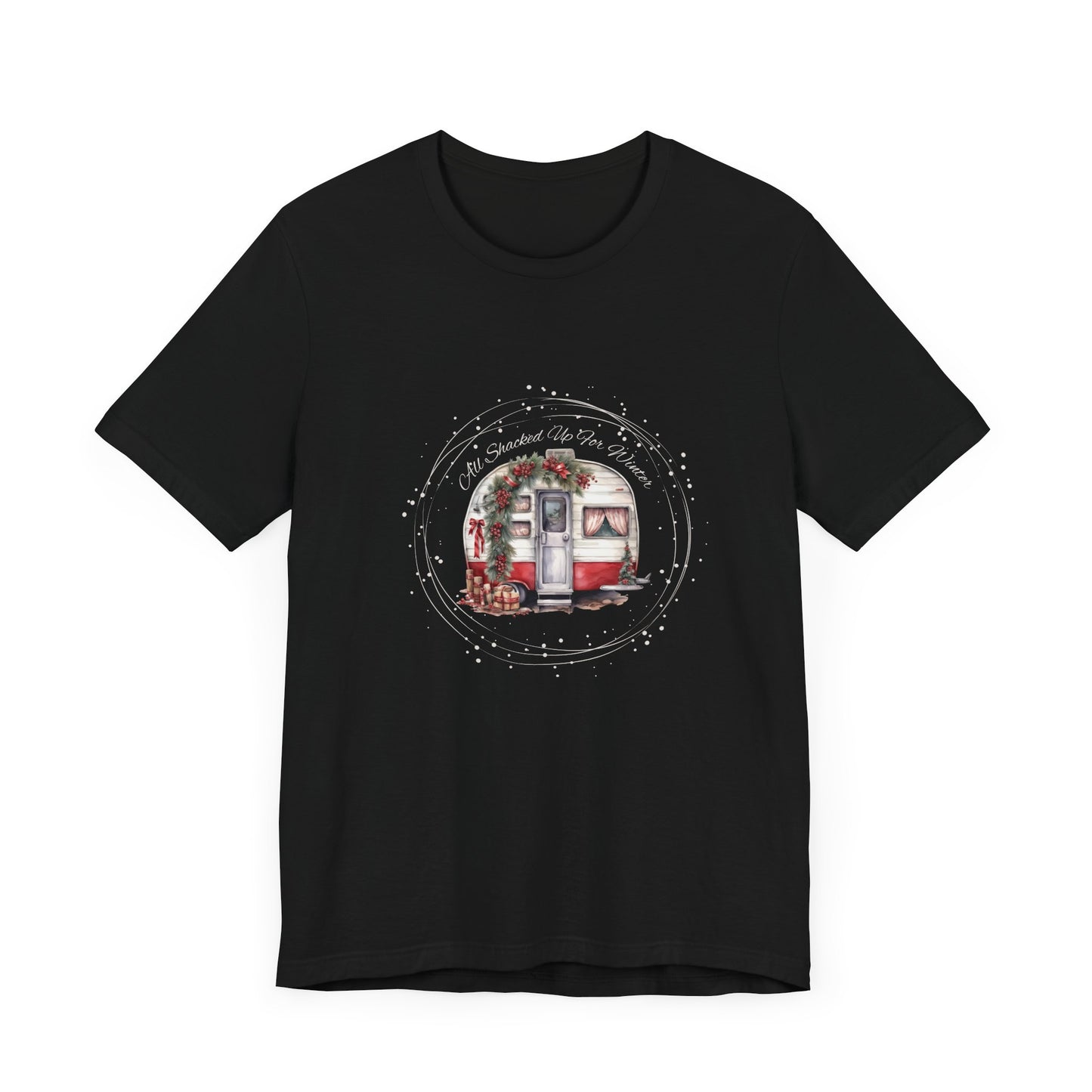 Cozy Campers' Christmas Tee | Soft Cotton T-Shirt | Unique Holiday Gift
