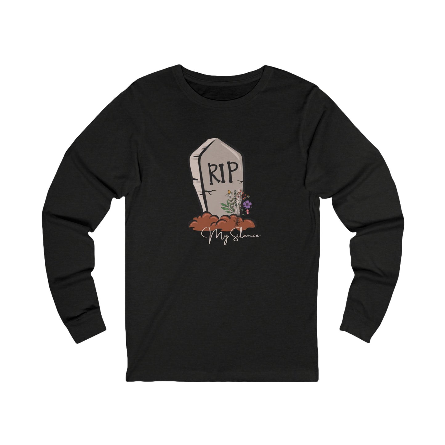 Silent Tribute Unisex Long Sleeve Tee - Lightweight Fabric, Retail Fit - Everyday Essential