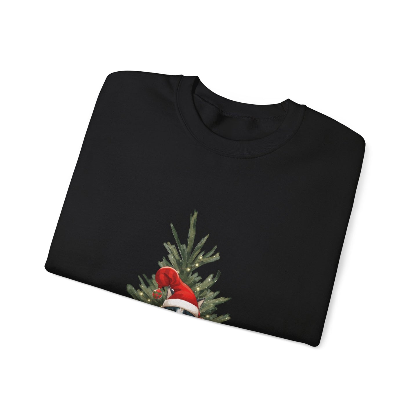Spread the Laughter this Christmas with our Big Balls Christmas Cat Sweatshirt | Unisex Comfort and Style