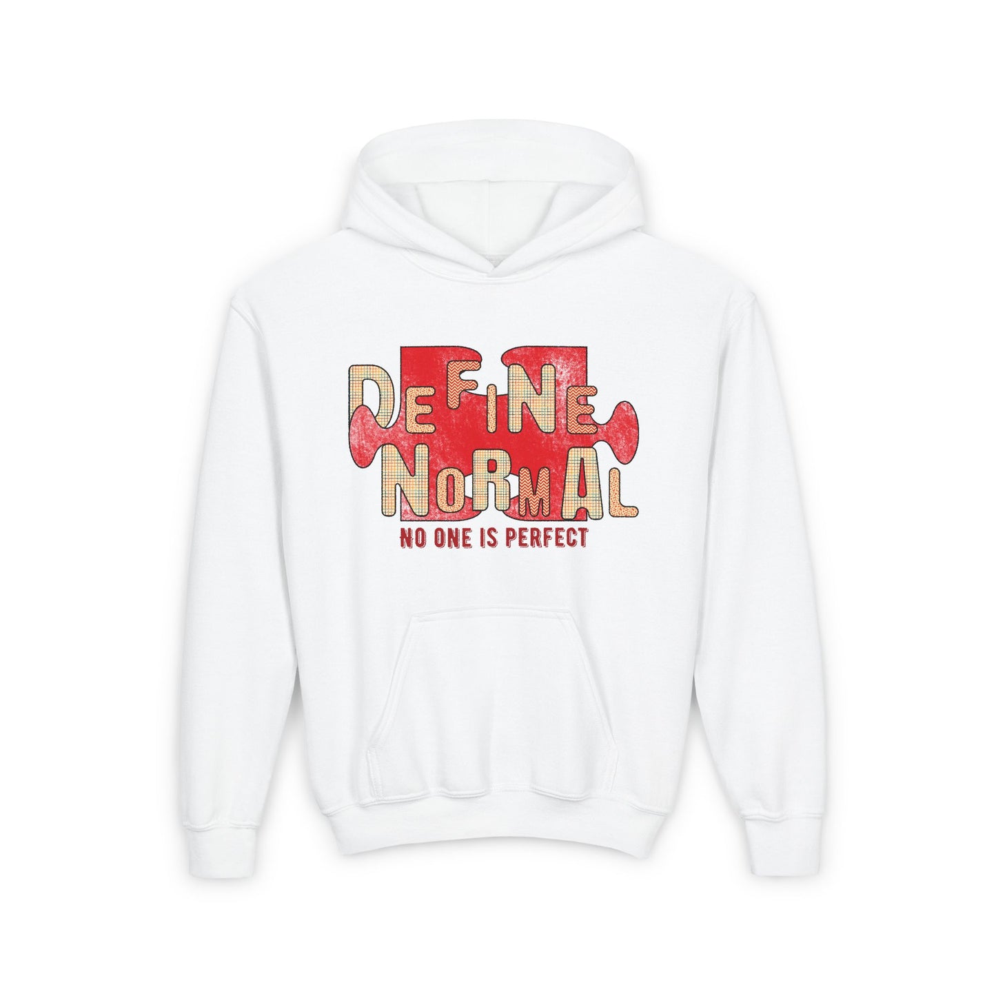 Experience Ultimate Comfort with Neurodiversity Youth Hoodie - Positive & Durable Design