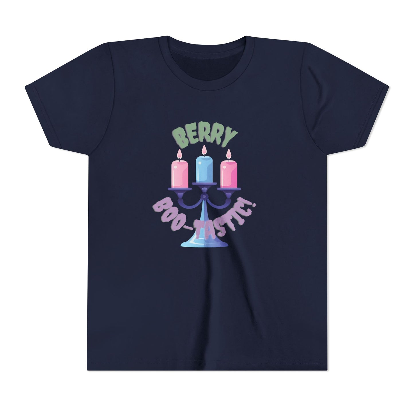 Berry Bootastic Pastel Halloween Youth Tee - Short Sleeve