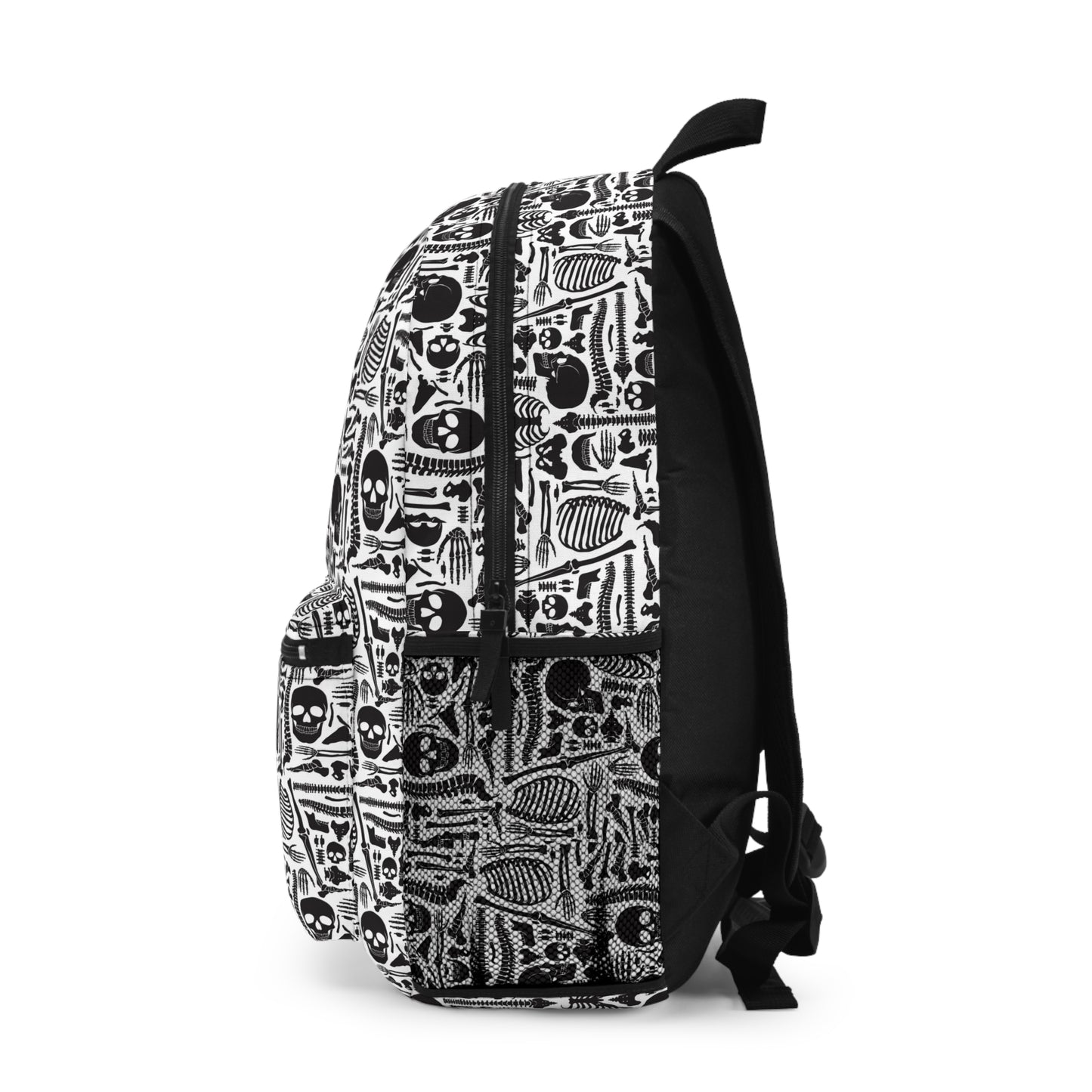 Spooky Adventure Skeleton Printed Backpack