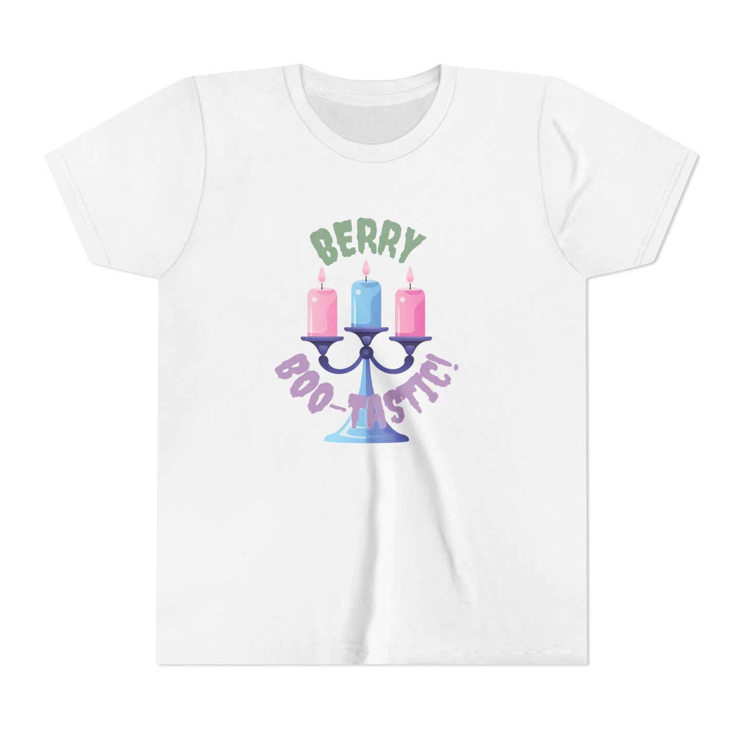 Berry Bootastic Pastel Halloween Youth Tee - Short Sleeve
