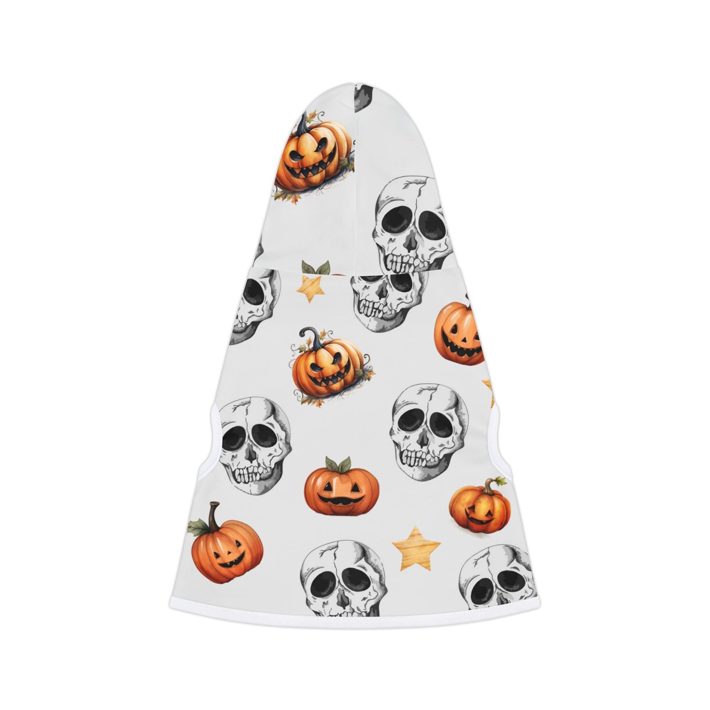 Custom Skull Pet Hoodie - Perfect Fit and Adorable Style for your furry friend!