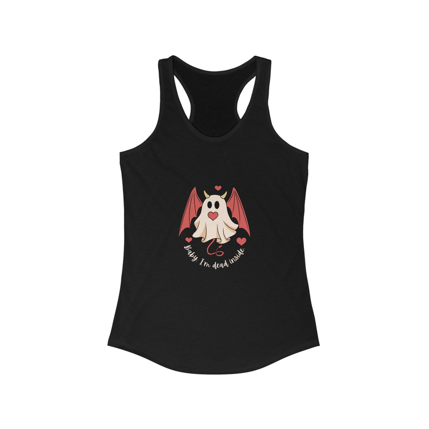 Anti-Valentine's Day Racerback Tank: Wear Your Heartbreak in Style