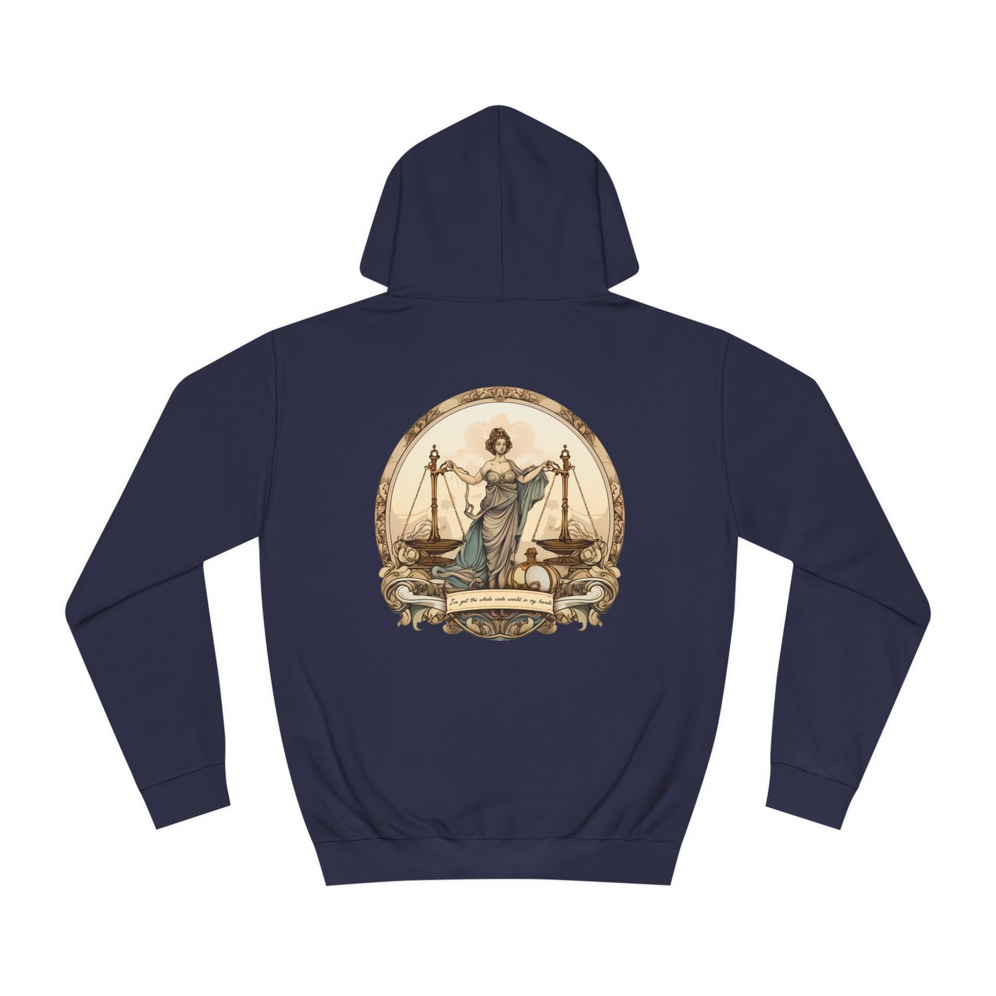 Libra Scales: Balance of Style Unisex College Hoodie