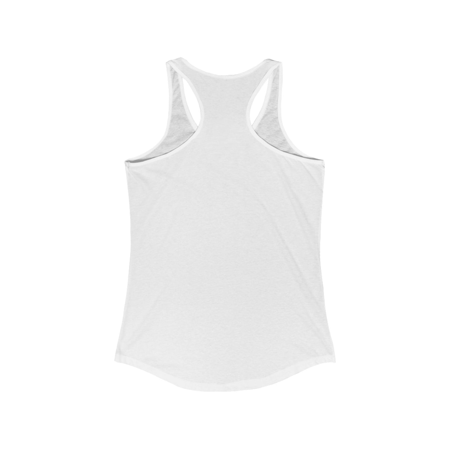 Racerback Tank with Rainbow Bonsai Tree Print - Empowering All Minds - High-Quality and Sporty Style