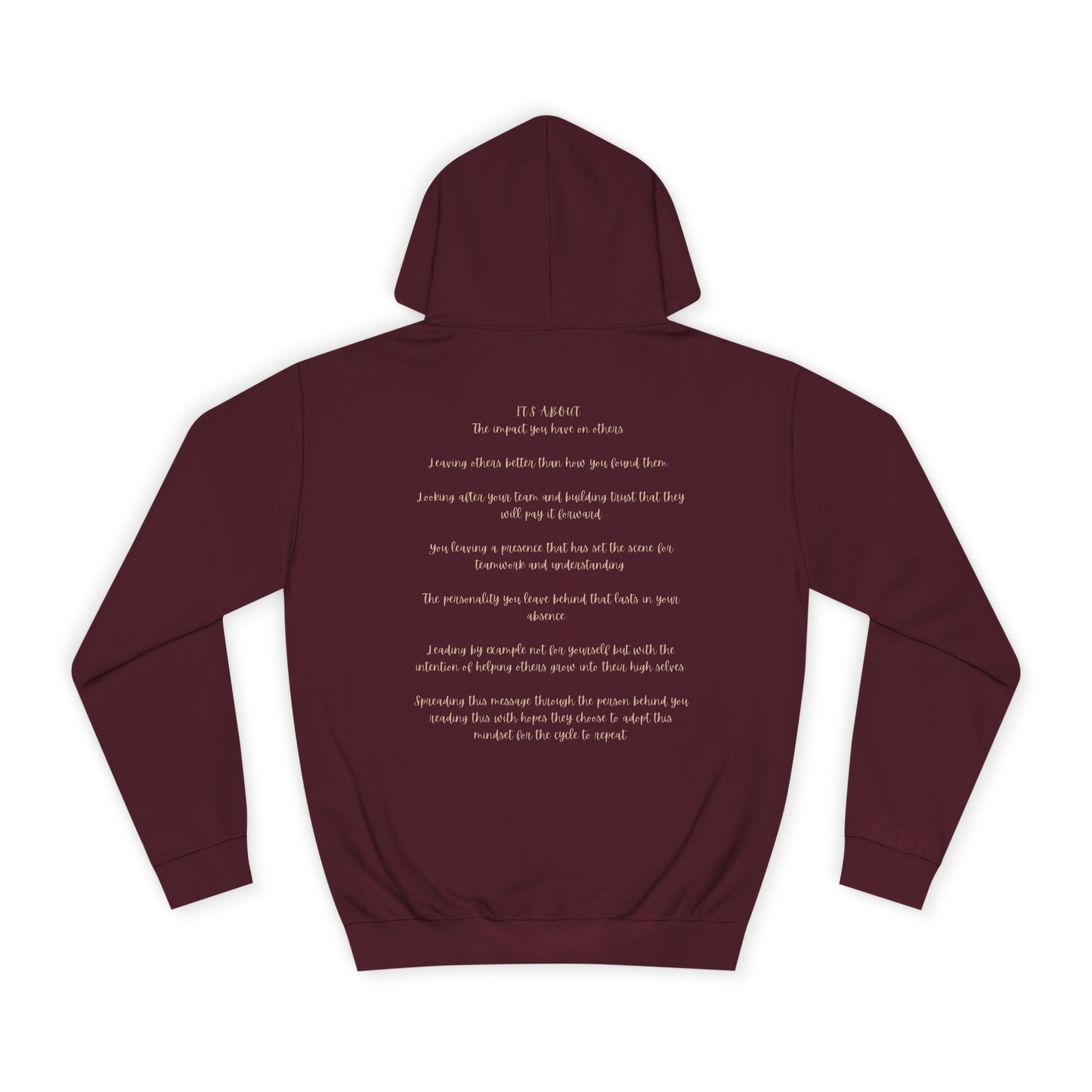 Leadership Unisex College Hoodie - Your Canvas for Style