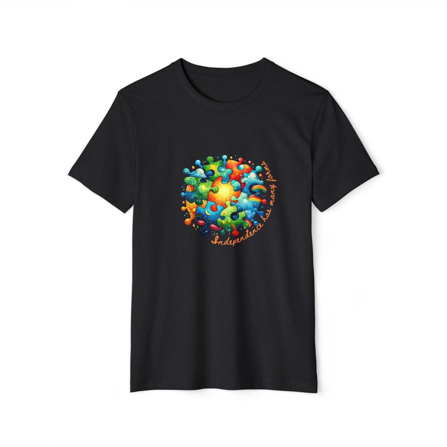 Unique Neurodiversity Motivation Tee for Special Needs: Positive Independence