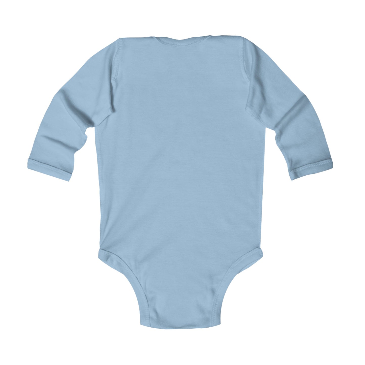 Adorable Infant Long Sleeve Bodysuit with Valentine's Day Truck and Hearts Design
