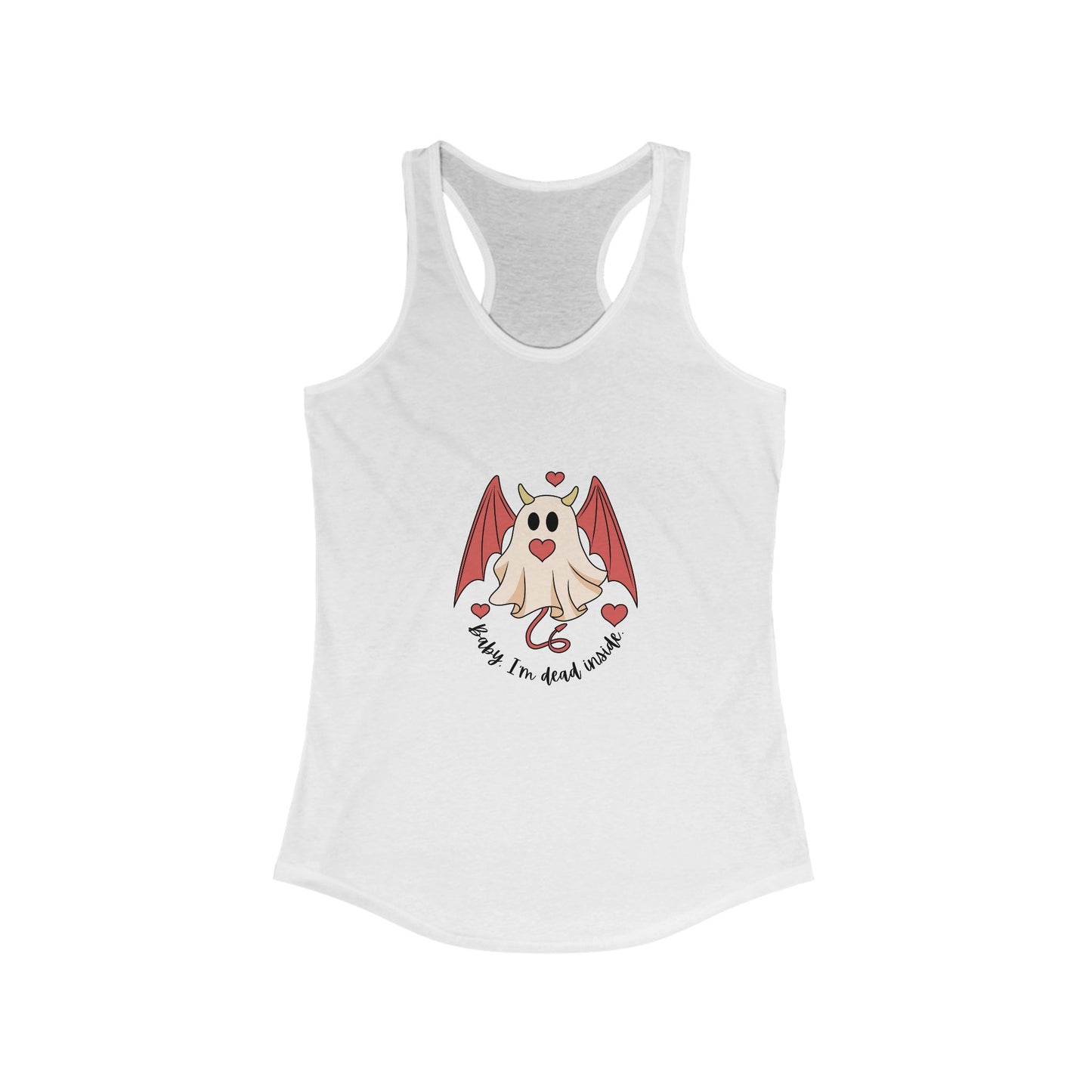 Anti-Valentine's Day Racerback Tank: Wear Your Heartbreak in Style