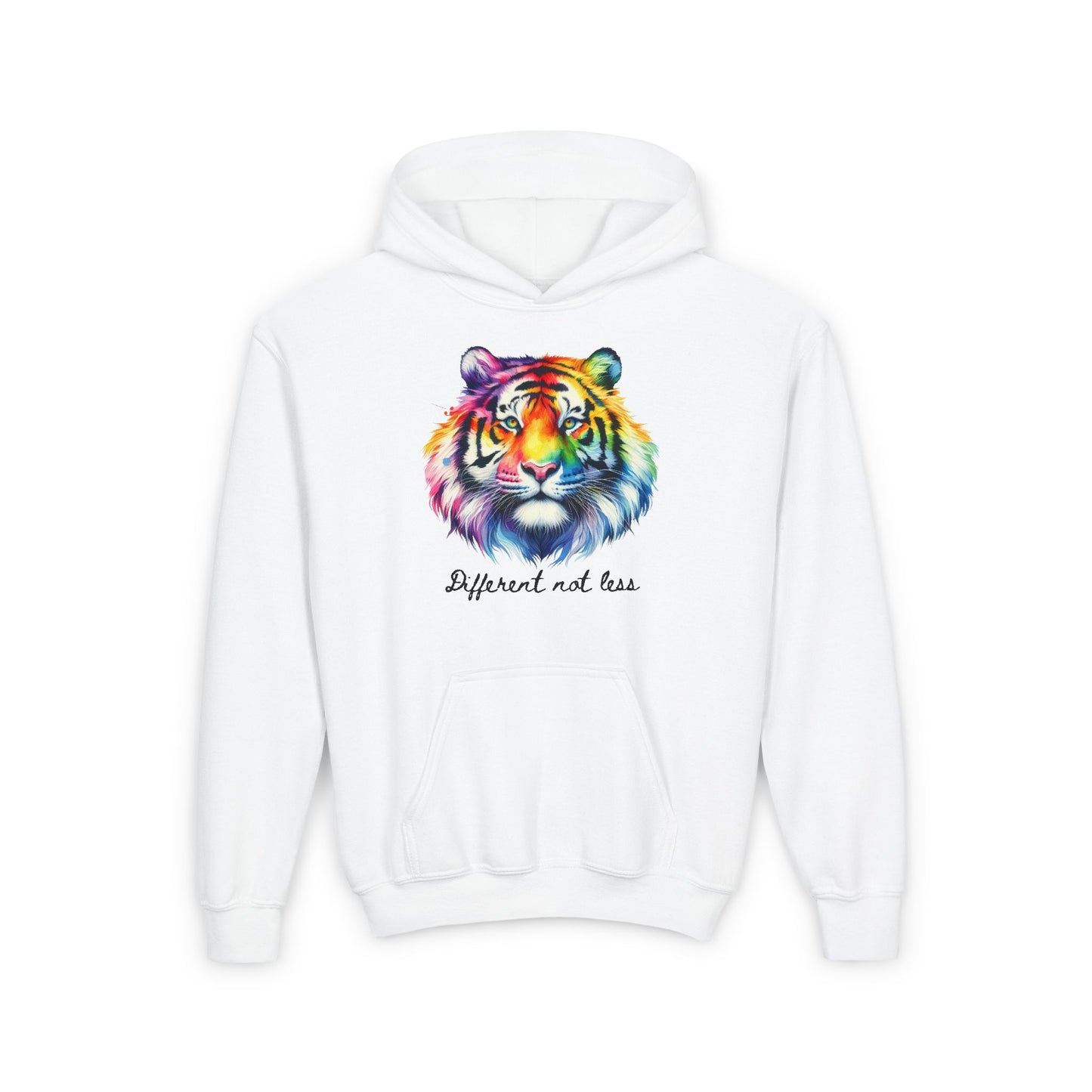 Different Not Less Children's Hoodie | Neurodiversity Design