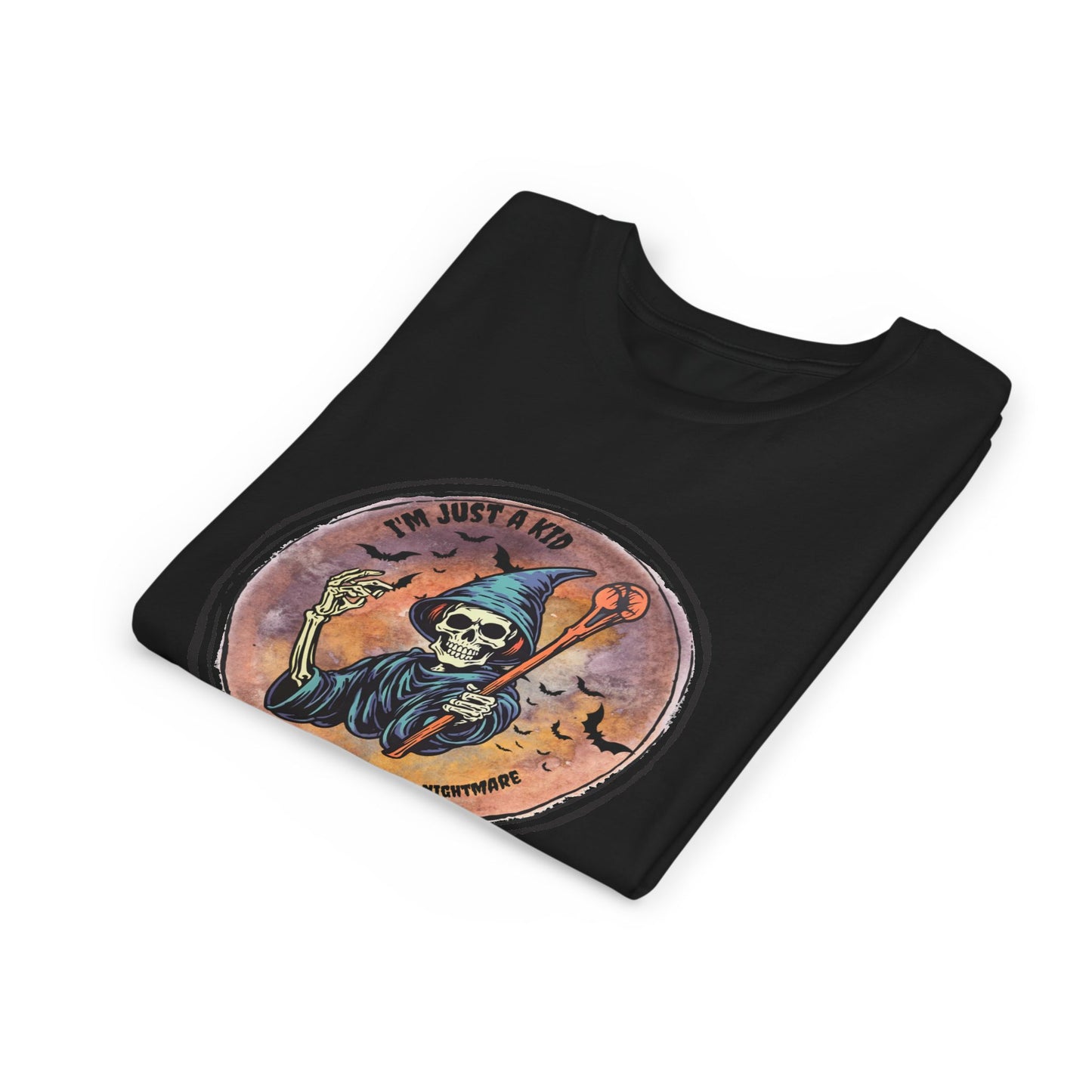 Adorable and Durable: Im Just A Kid Heavy Cotton™ Tee for Your Little Troublemaker