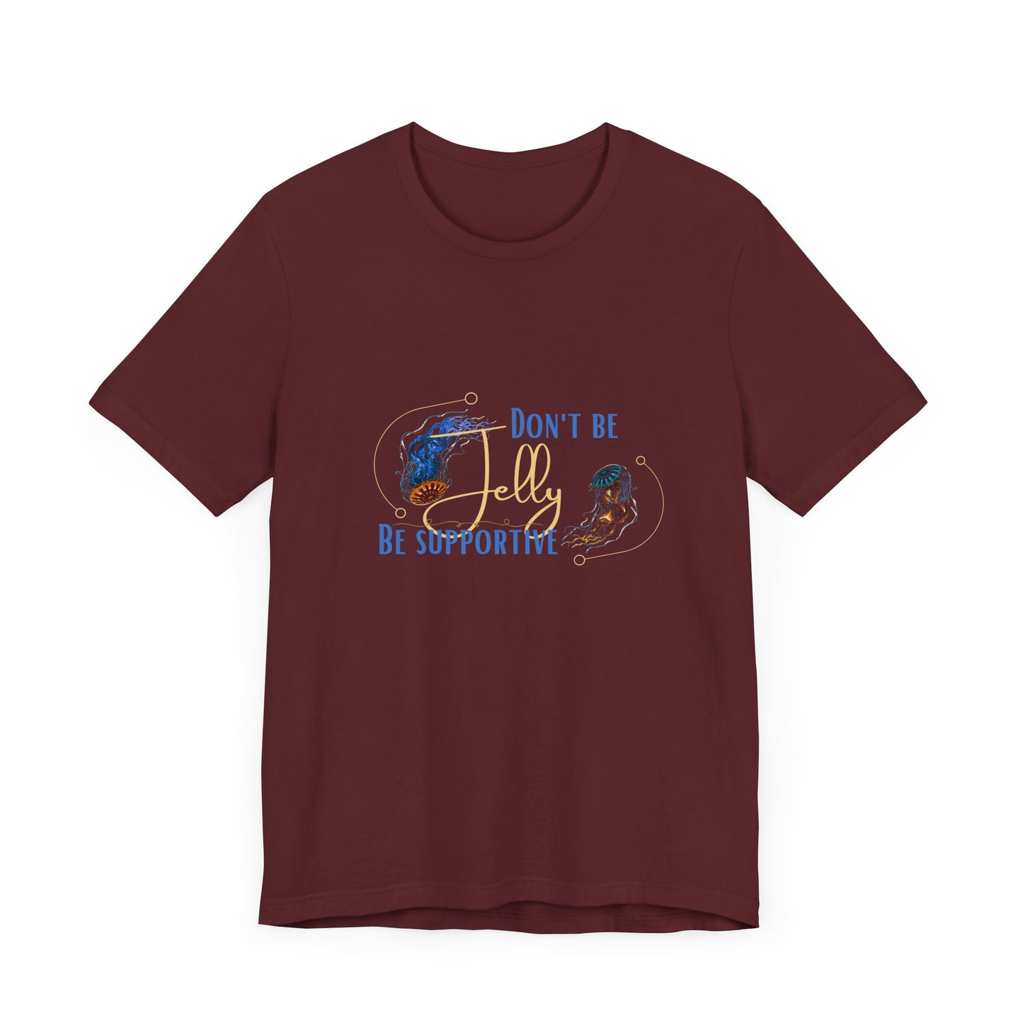 Jellyfish Design Tee - Support Your Friends in Style! Unisex Short Sleeve Shirt by Bella Canvas